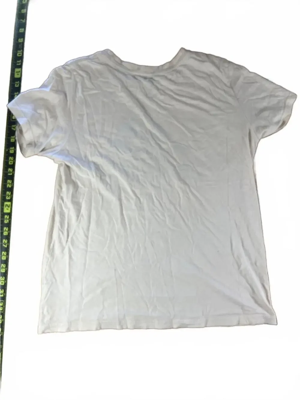 Adidas White Regular Fit Logo T-Shirt Large